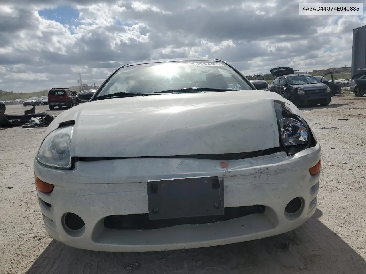 2004 Mitsubishi Eclipse Gs VIN: 4A3AC44G74E040835 Lot: 83366404