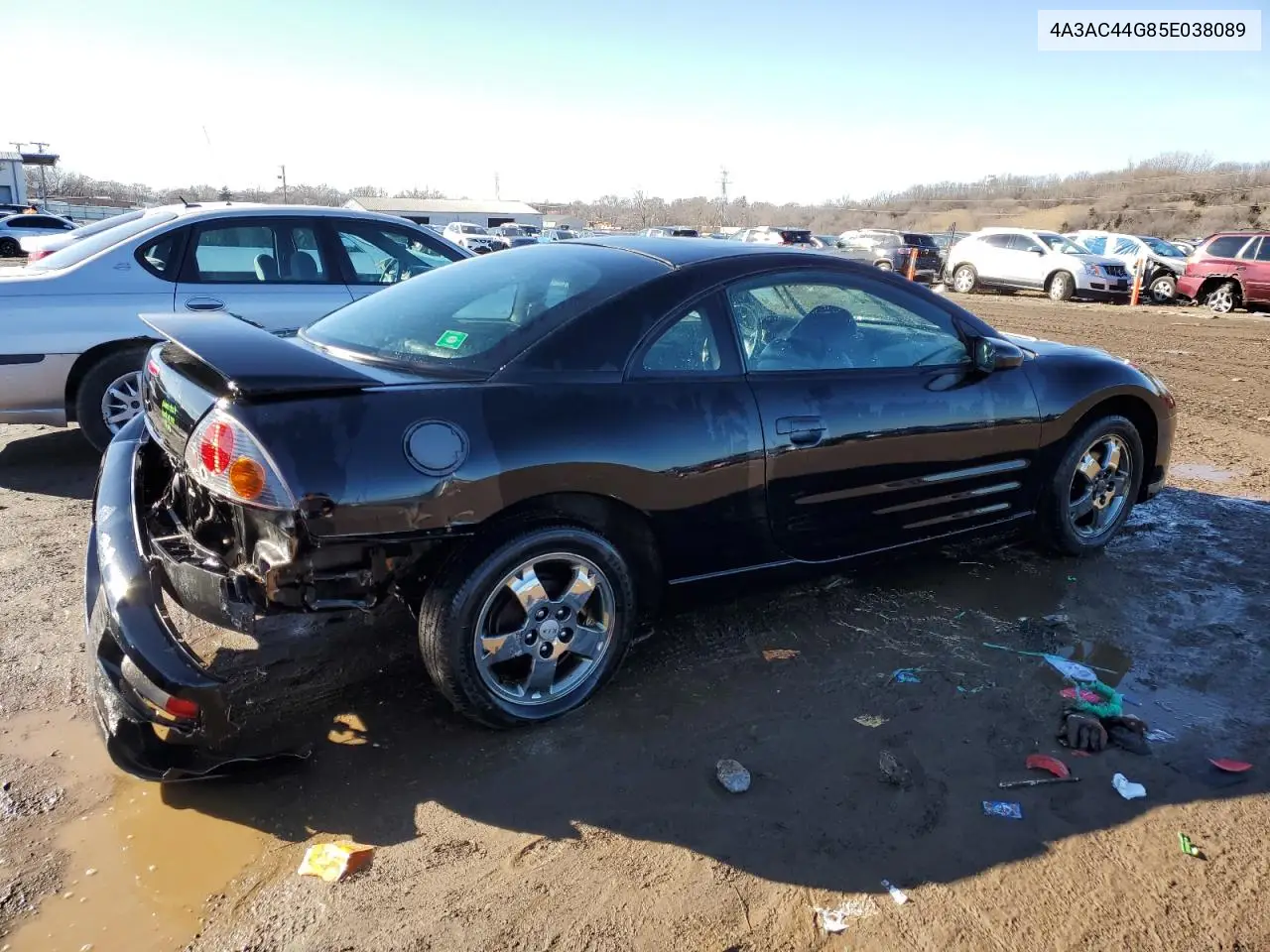 2005 Mitsubishi Eclipse Gs VIN: 4A3AC44G85E038089 Lot: 48198365
