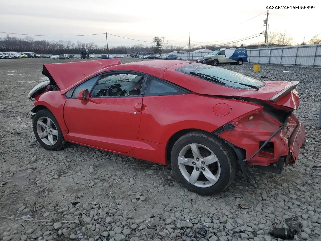 2006 Mitsubishi Eclipse Gs VIN: 4A3AK24F16E056899 Lot: 44638845