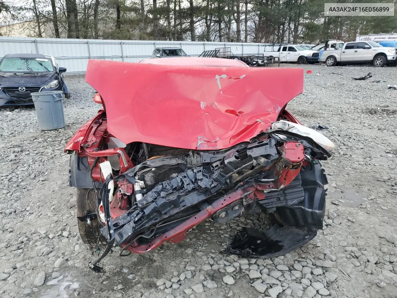 2006 Mitsubishi Eclipse Gs VIN: 4A3AK24F16E056899 Lot: 44638845