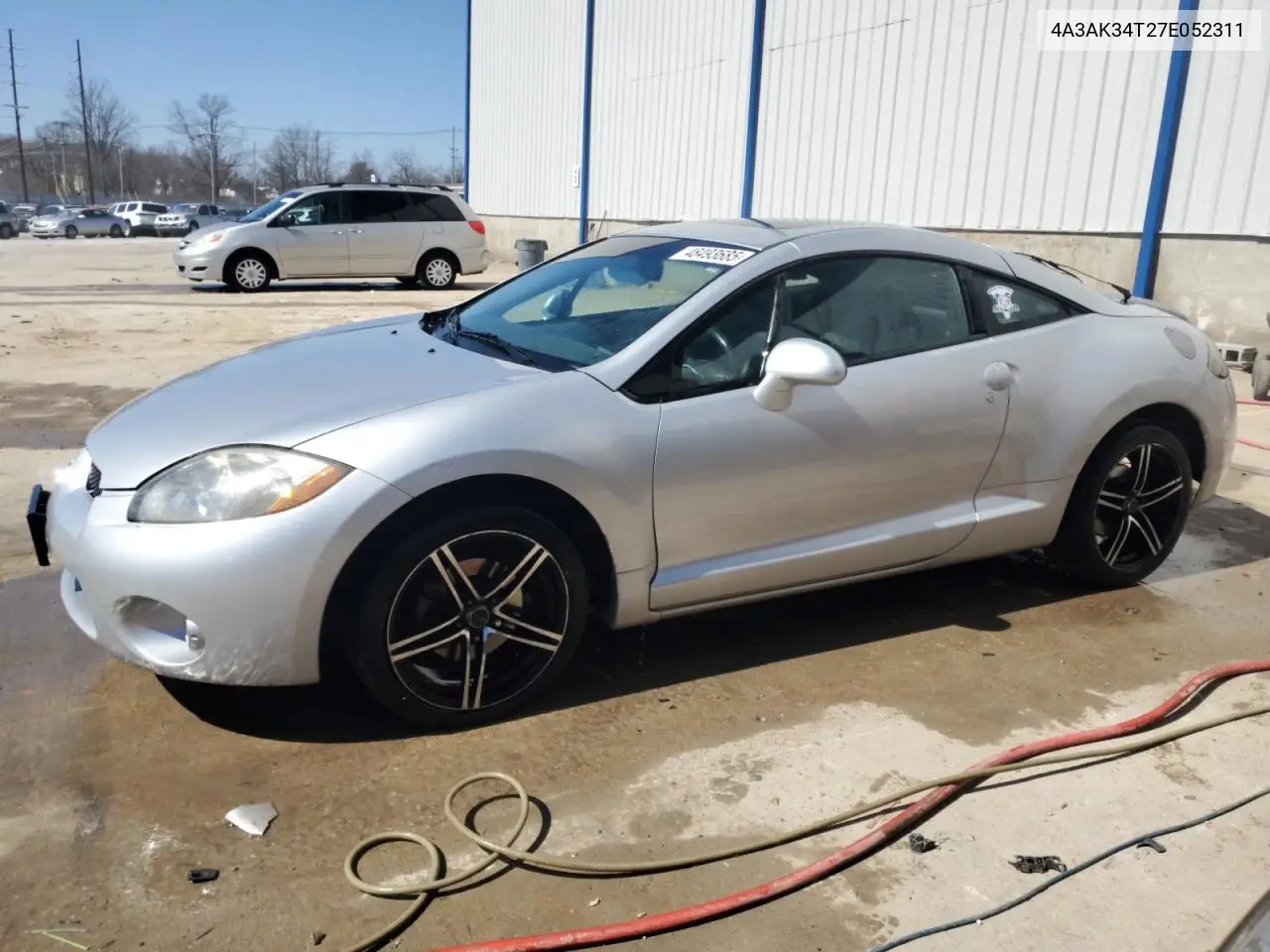 2007 Mitsubishi Eclipse Gt VIN: 4A3AK34T27E052311 Lot: 48493685