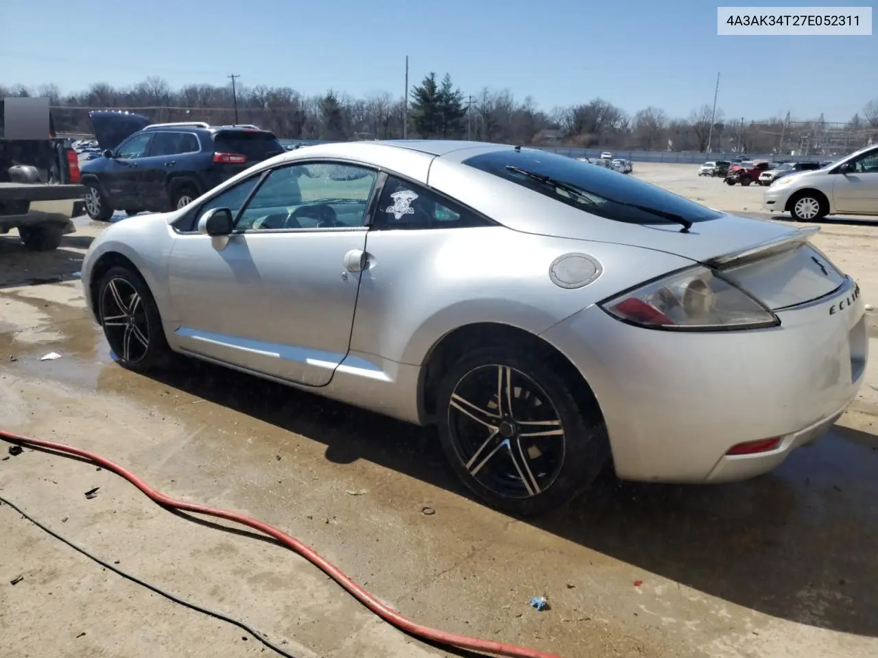 2007 Mitsubishi Eclipse Gt VIN: 4A3AK34T27E052311 Lot: 48493685