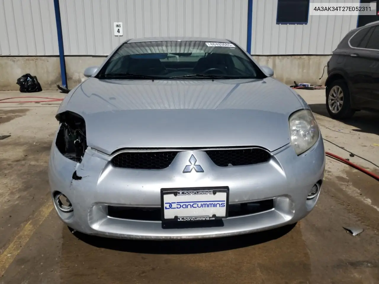 2007 Mitsubishi Eclipse Gt VIN: 4A3AK34T27E052311 Lot: 48493685