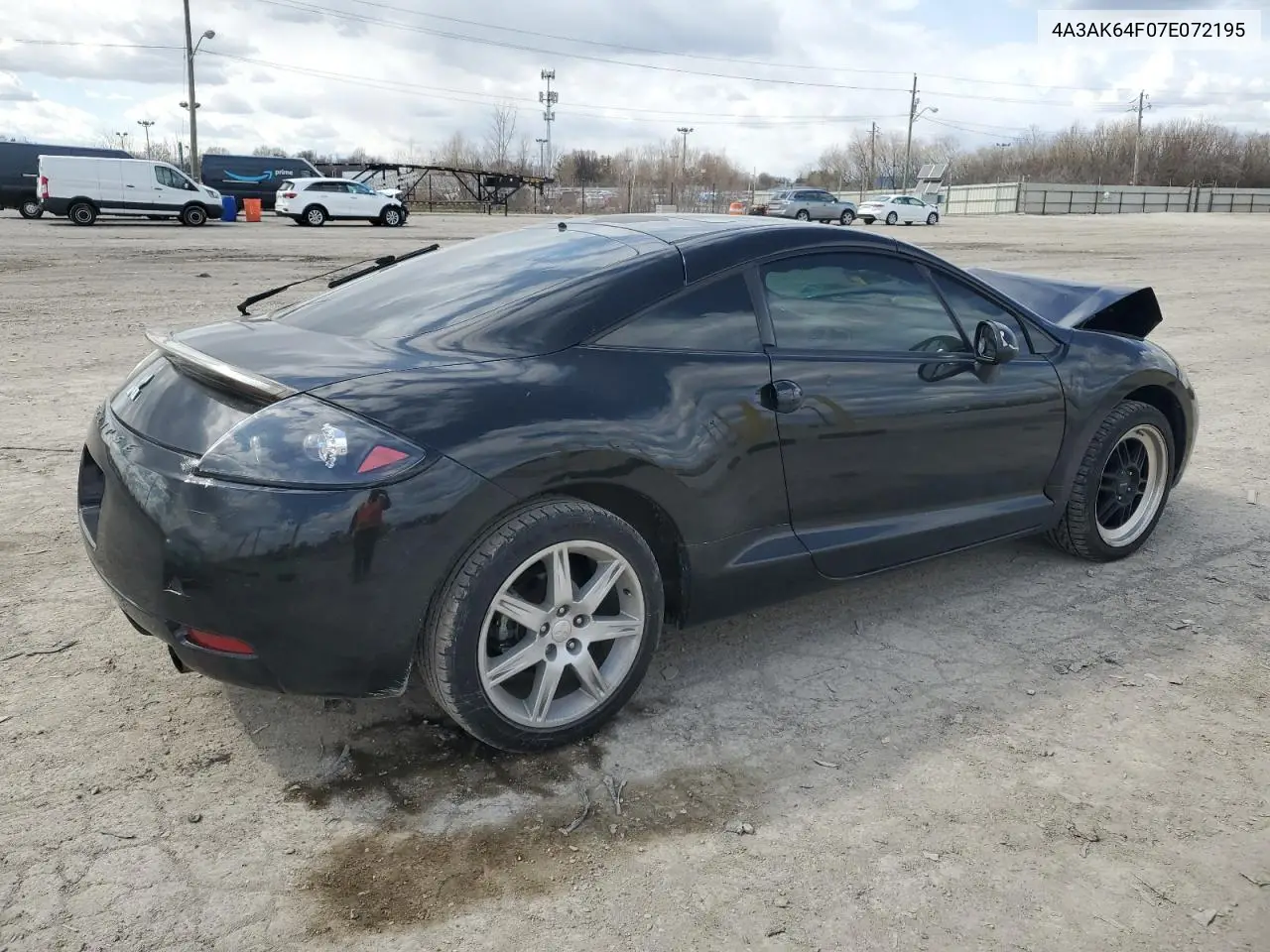 2007 Mitsubishi Eclipse Es VIN: 4A3AK64F07E072195 Lot: 50631275