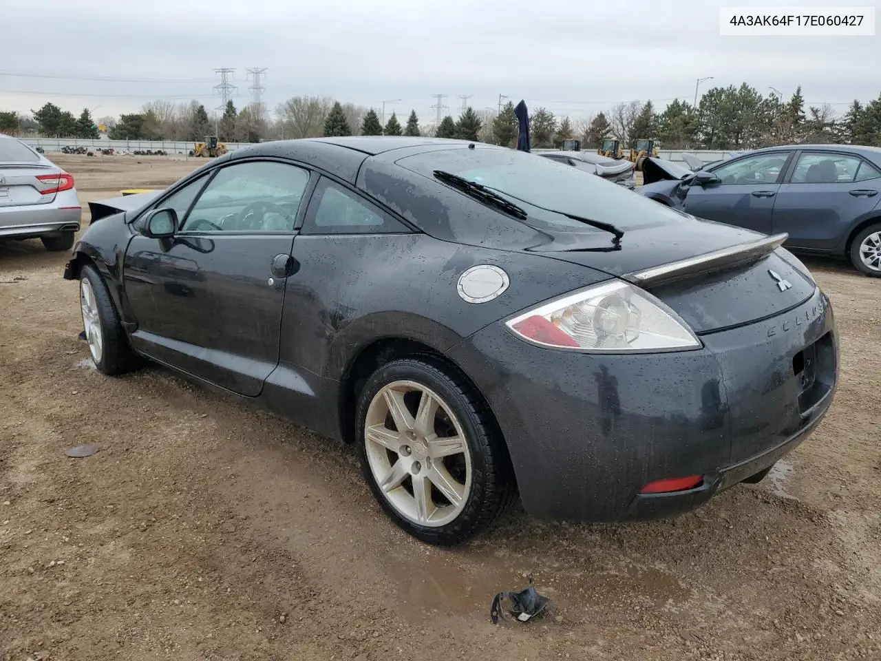 2007 Mitsubishi Eclipse Es VIN: 4A3AK64F17E060427 Lot: 53712405