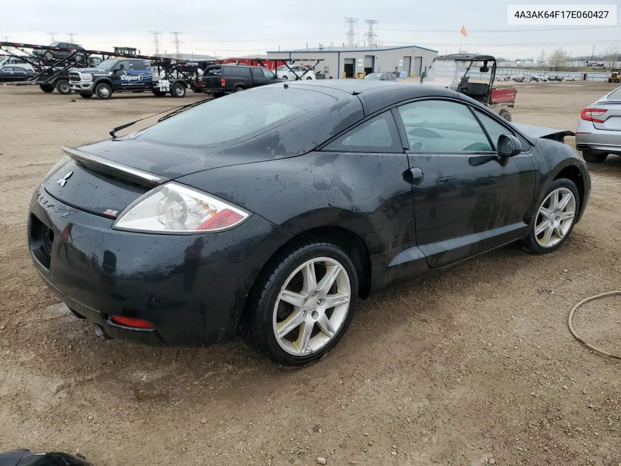 2007 Mitsubishi Eclipse Es VIN: 4A3AK64F17E060427 Lot: 53712405