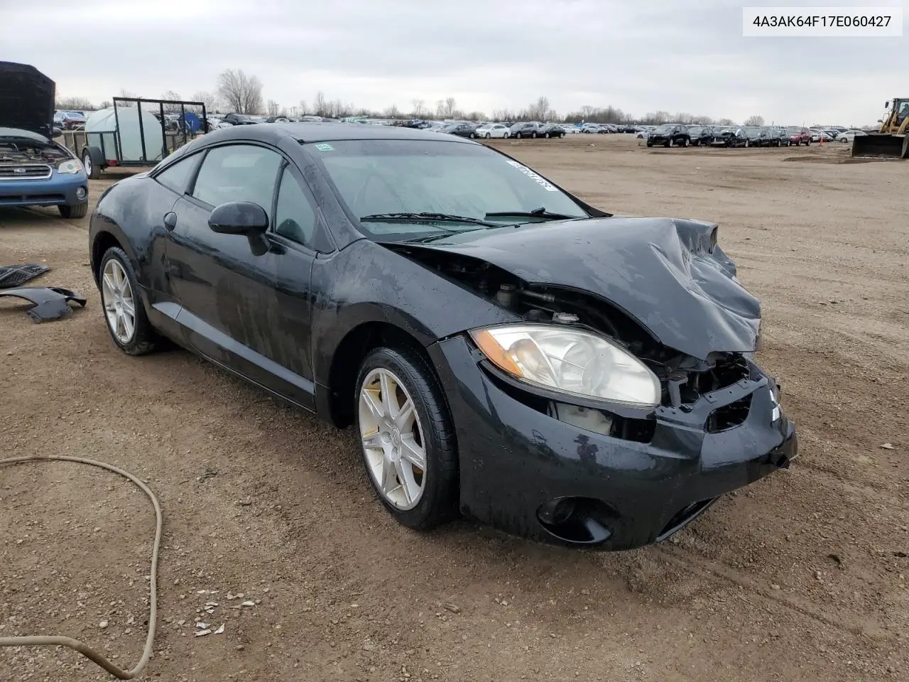 2007 Mitsubishi Eclipse Es VIN: 4A3AK64F17E060427 Lot: 53712405