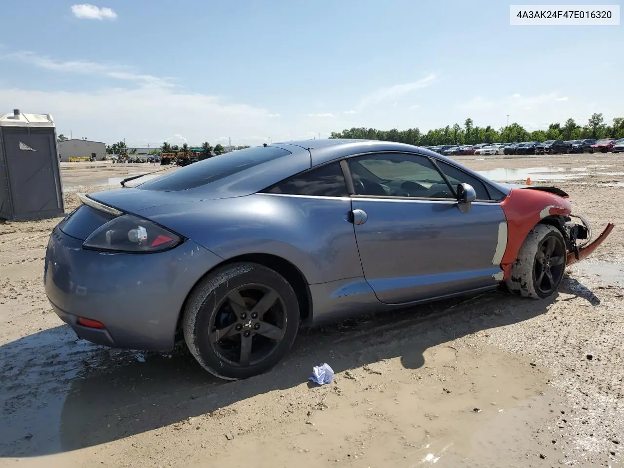 2007 Mitsubishi Eclipse Gs VIN: 4A3AK24F47E016320 Lot: 53941465
