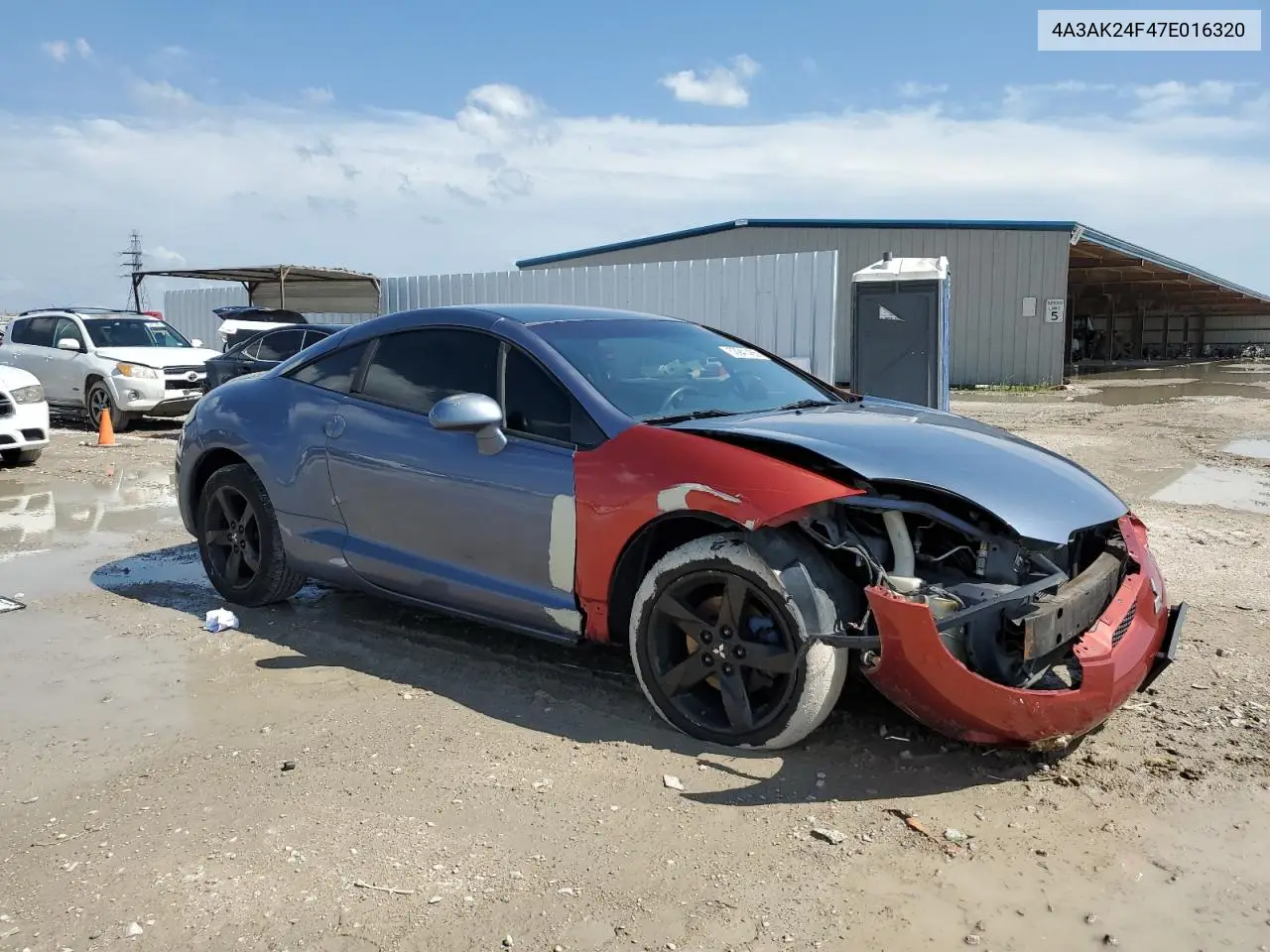 2007 Mitsubishi Eclipse Gs VIN: 4A3AK24F47E016320 Lot: 53941465