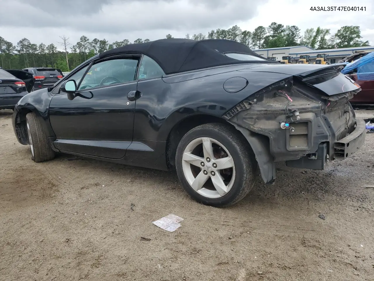 2007 Mitsubishi Eclipse Spyder Gt VIN: 4A3AL35T47E040141 Lot: 53957715