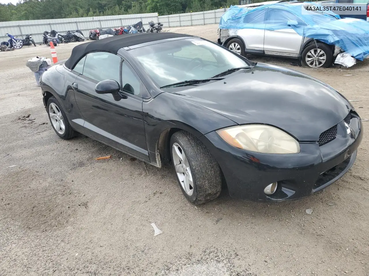 2007 Mitsubishi Eclipse Spyder Gt VIN: 4A3AL35T47E040141 Lot: 53957715