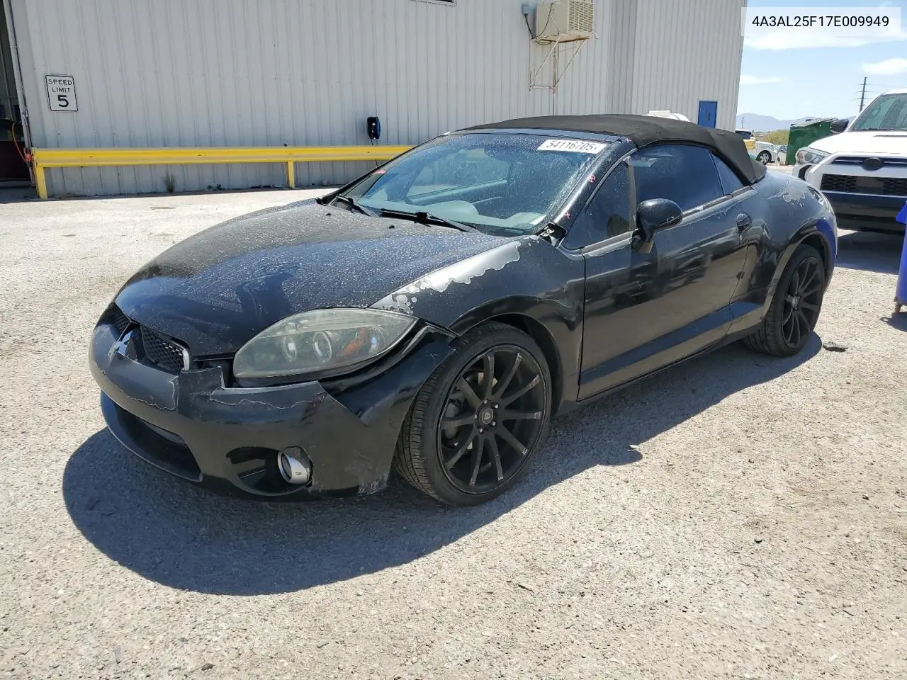 2007 Mitsubishi Eclipse Spyder Gs VIN: 4A3AL25F17E009949 Lot: 54116705