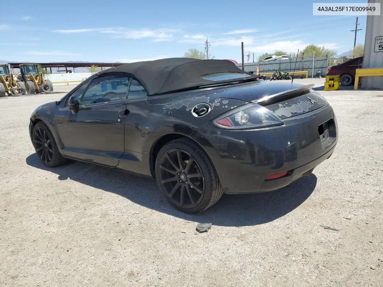 2007 Mitsubishi Eclipse Spyder Gs VIN: 4A3AL25F17E009949 Lot: 54116705