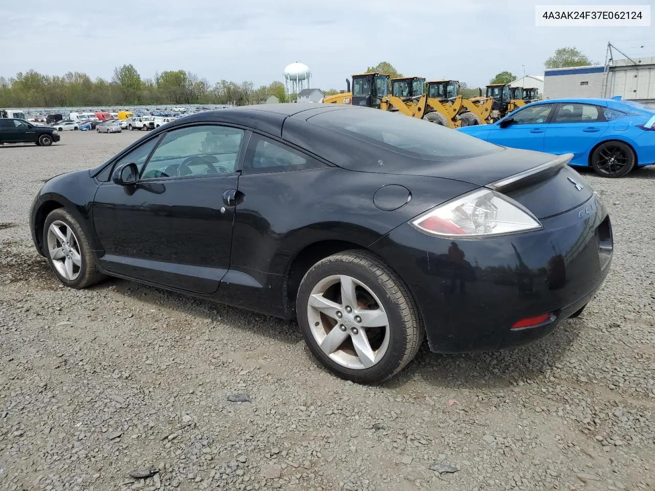 2007 Mitsubishi Eclipse Gs VIN: 4A3AK24F37E062124 Lot: 54323495