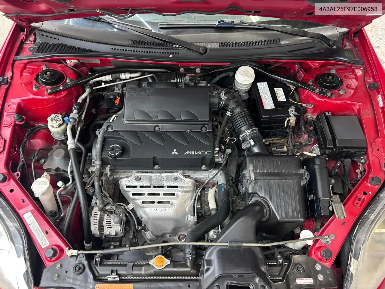 2007 Mitsubishi Eclipse Spyder Gs VIN: 4A3AL25F97E006958 Lot: 54452845