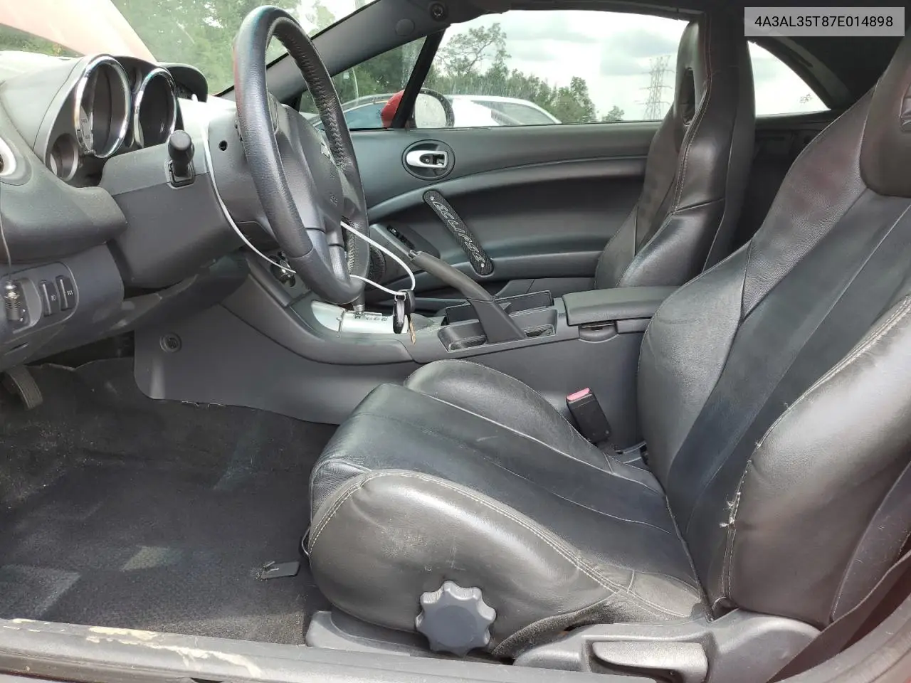 2007 Mitsubishi Eclipse Spyder Gt VIN: 4A3AL35T87E014898 Lot: 55950305