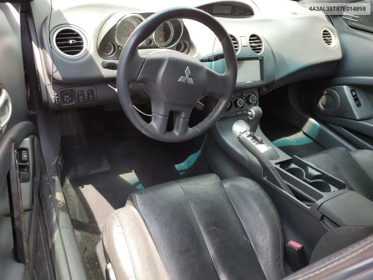 2007 Mitsubishi Eclipse Spyder Gt VIN: 4A3AL35T87E014898 Lot: 55950305