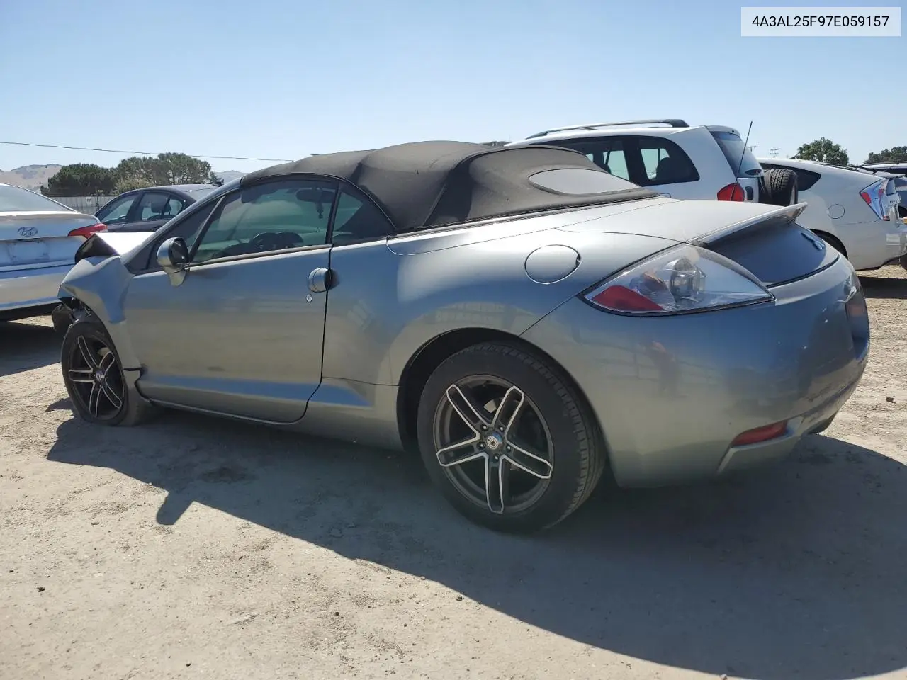 2007 Mitsubishi Eclipse Spyder Gs VIN: 4A3AL25F97E059157 Lot: 57141685
