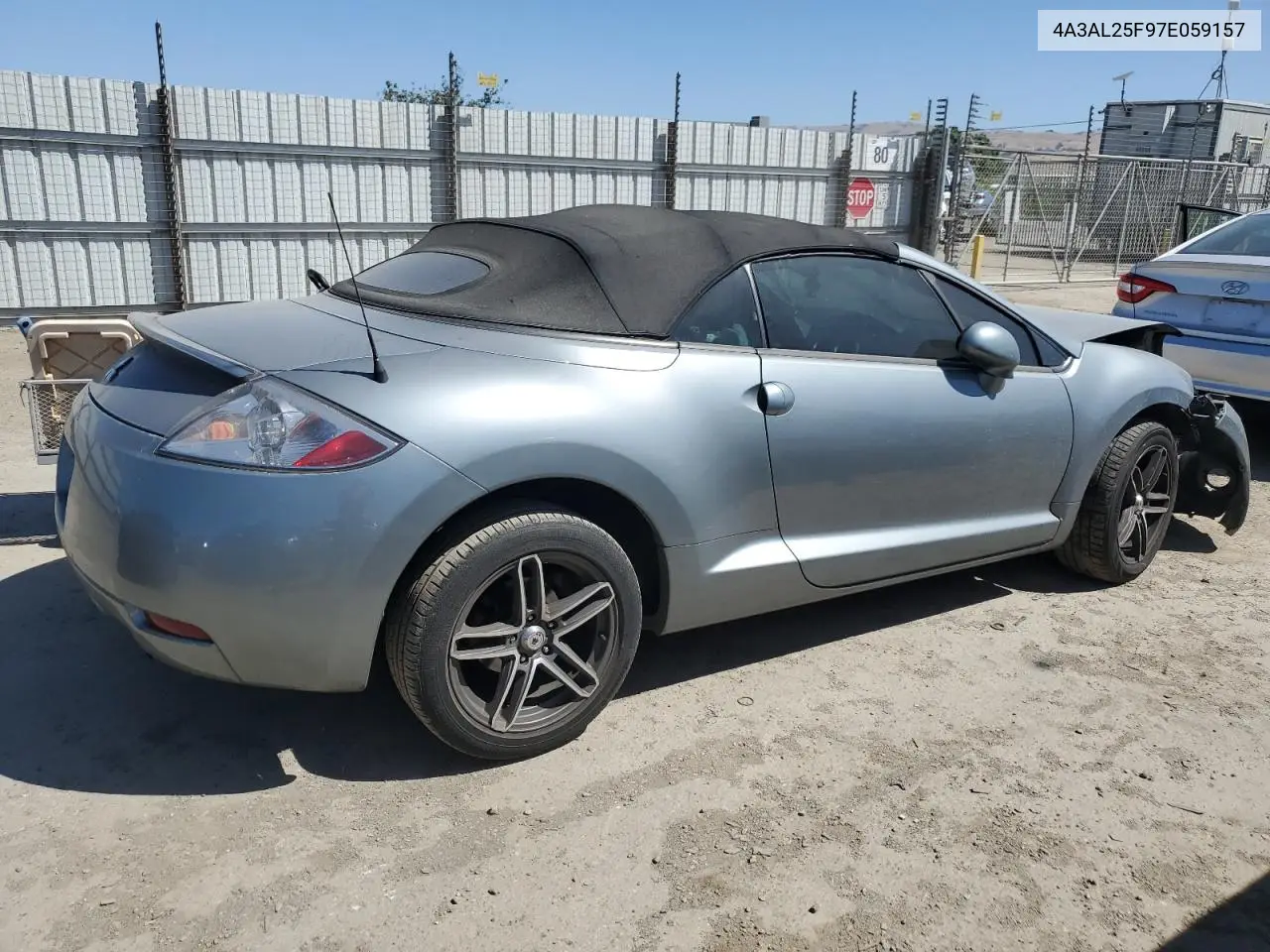 2007 Mitsubishi Eclipse Spyder Gs VIN: 4A3AL25F97E059157 Lot: 57141685