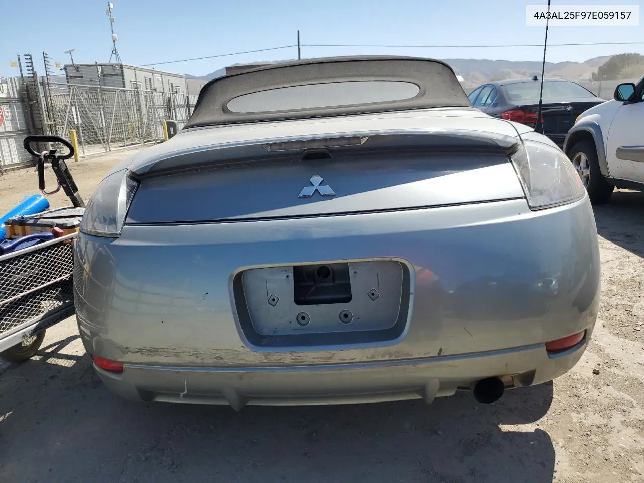 2007 Mitsubishi Eclipse Spyder Gs VIN: 4A3AL25F97E059157 Lot: 57141685
