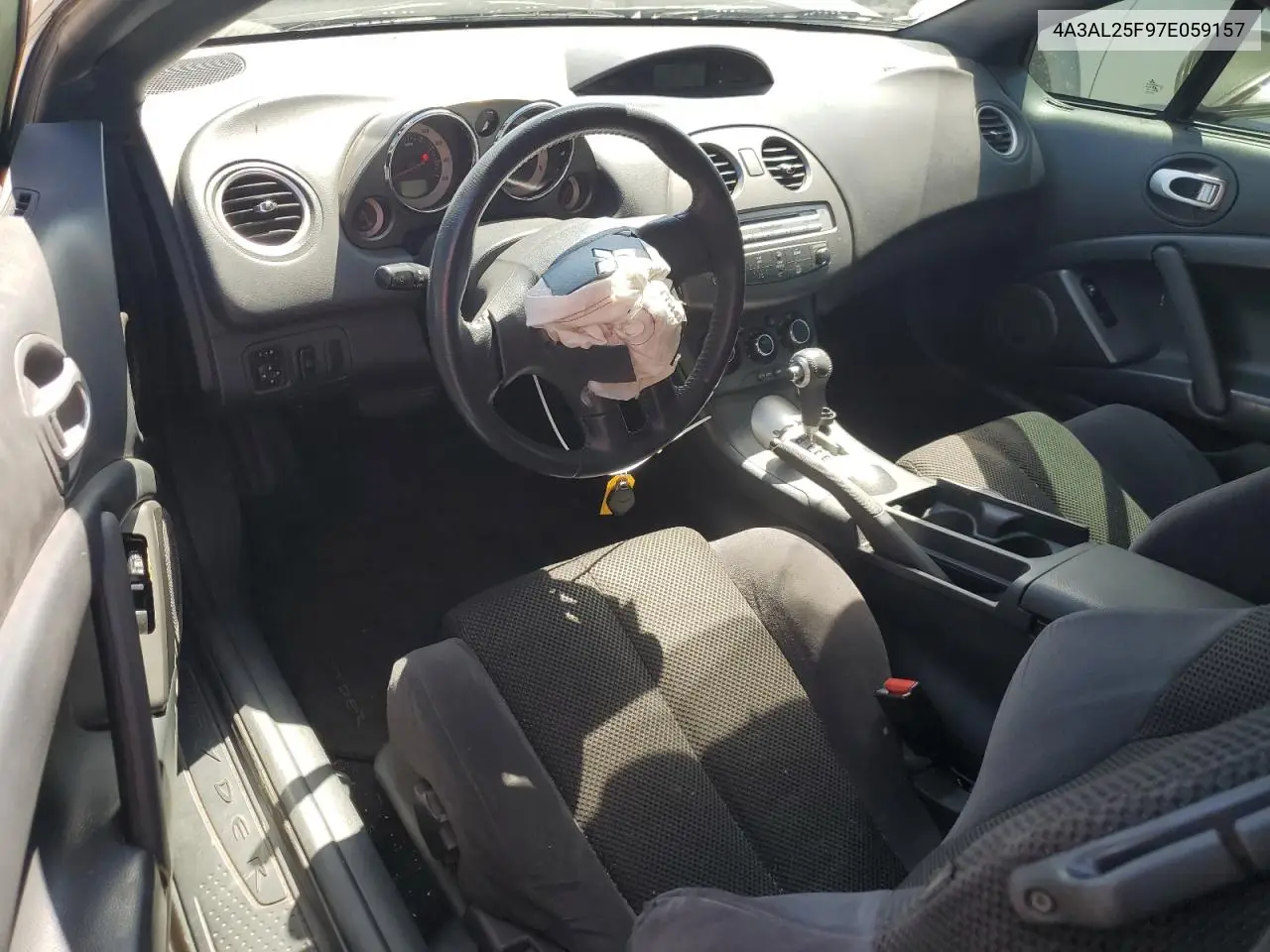 2007 Mitsubishi Eclipse Spyder Gs VIN: 4A3AL25F97E059157 Lot: 57141685