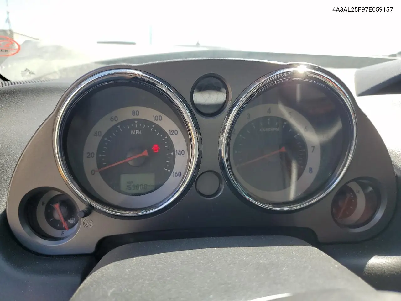 2007 Mitsubishi Eclipse Spyder Gs VIN: 4A3AL25F97E059157 Lot: 57141685