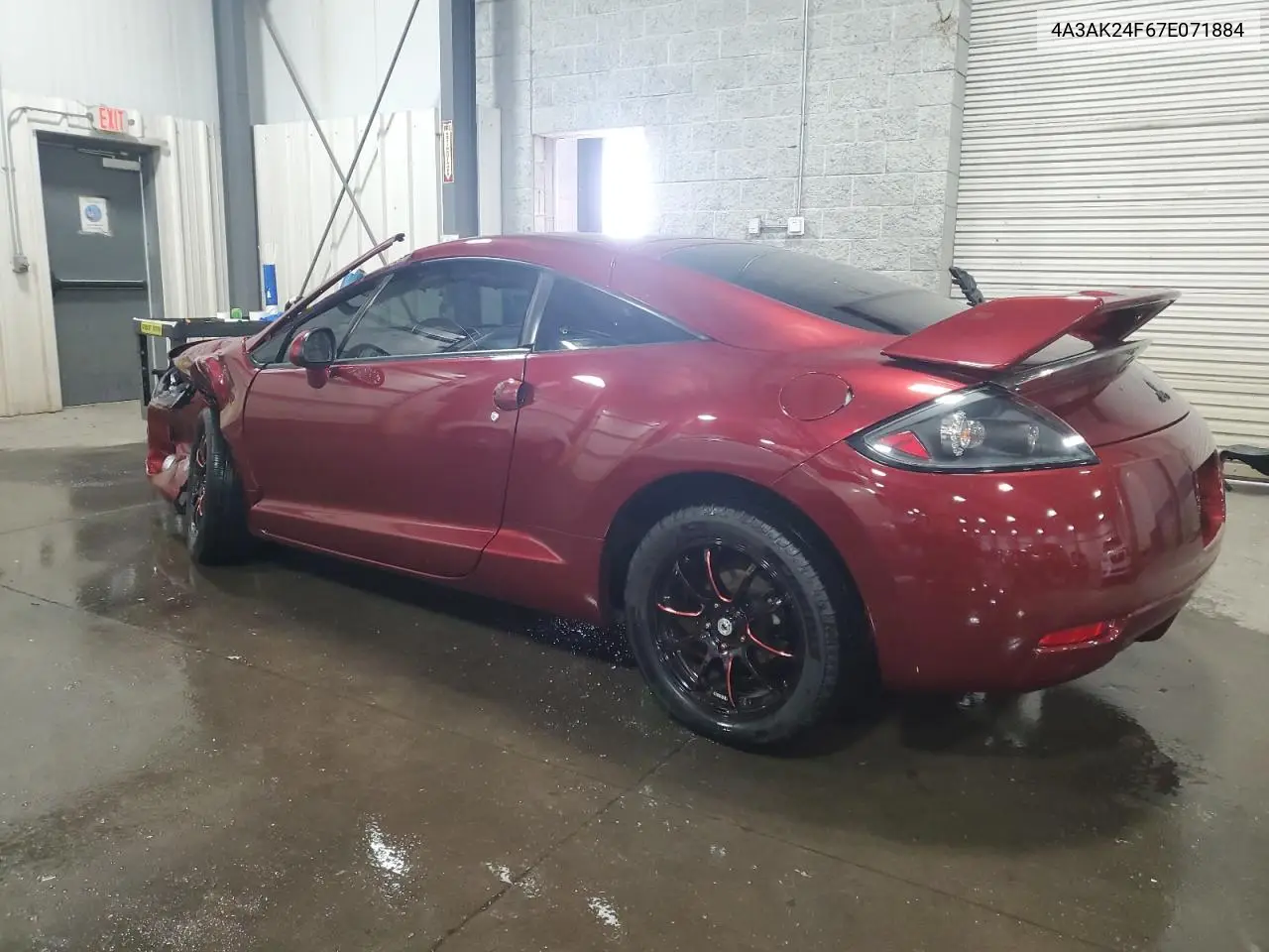 2007 Mitsubishi Eclipse Gs VIN: 4A3AK24F67E071884 Lot: 58465765