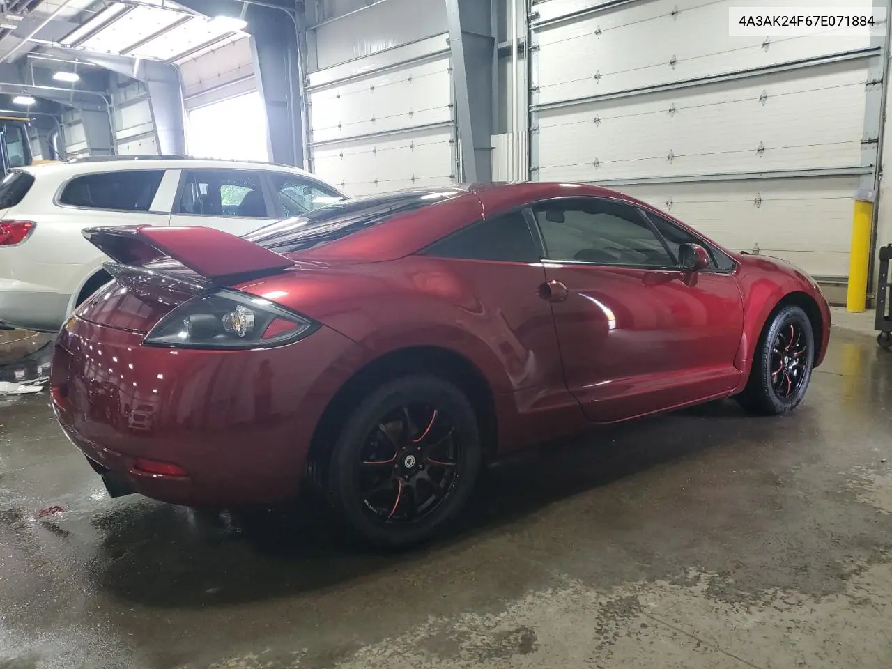 2007 Mitsubishi Eclipse Gs VIN: 4A3AK24F67E071884 Lot: 58465765