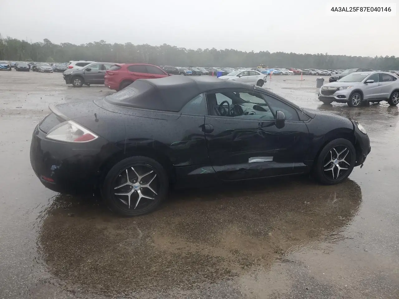 2007 Mitsubishi Eclipse Spyder Gs VIN: 4A3AL25F87E040146 Lot: 60068865