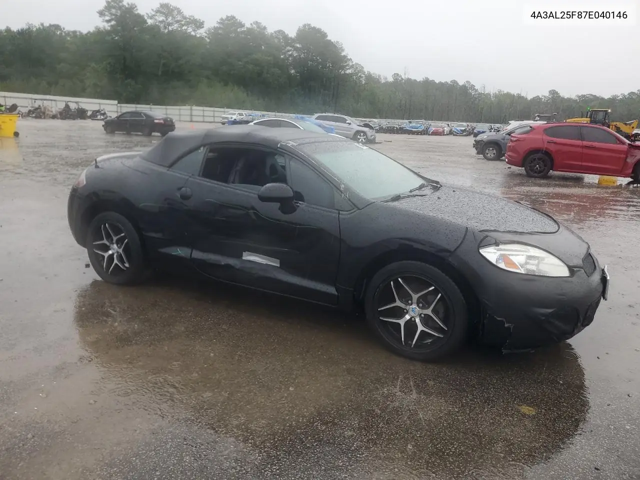 2007 Mitsubishi Eclipse Spyder Gs VIN: 4A3AL25F87E040146 Lot: 60068865