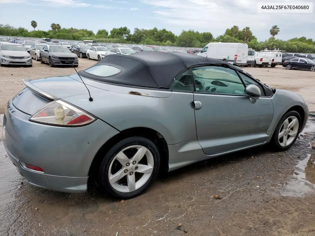 2007 Mitsubishi Eclipse Spyder Gs VIN: 4A3AL25F67E040680 Lot: 60749415