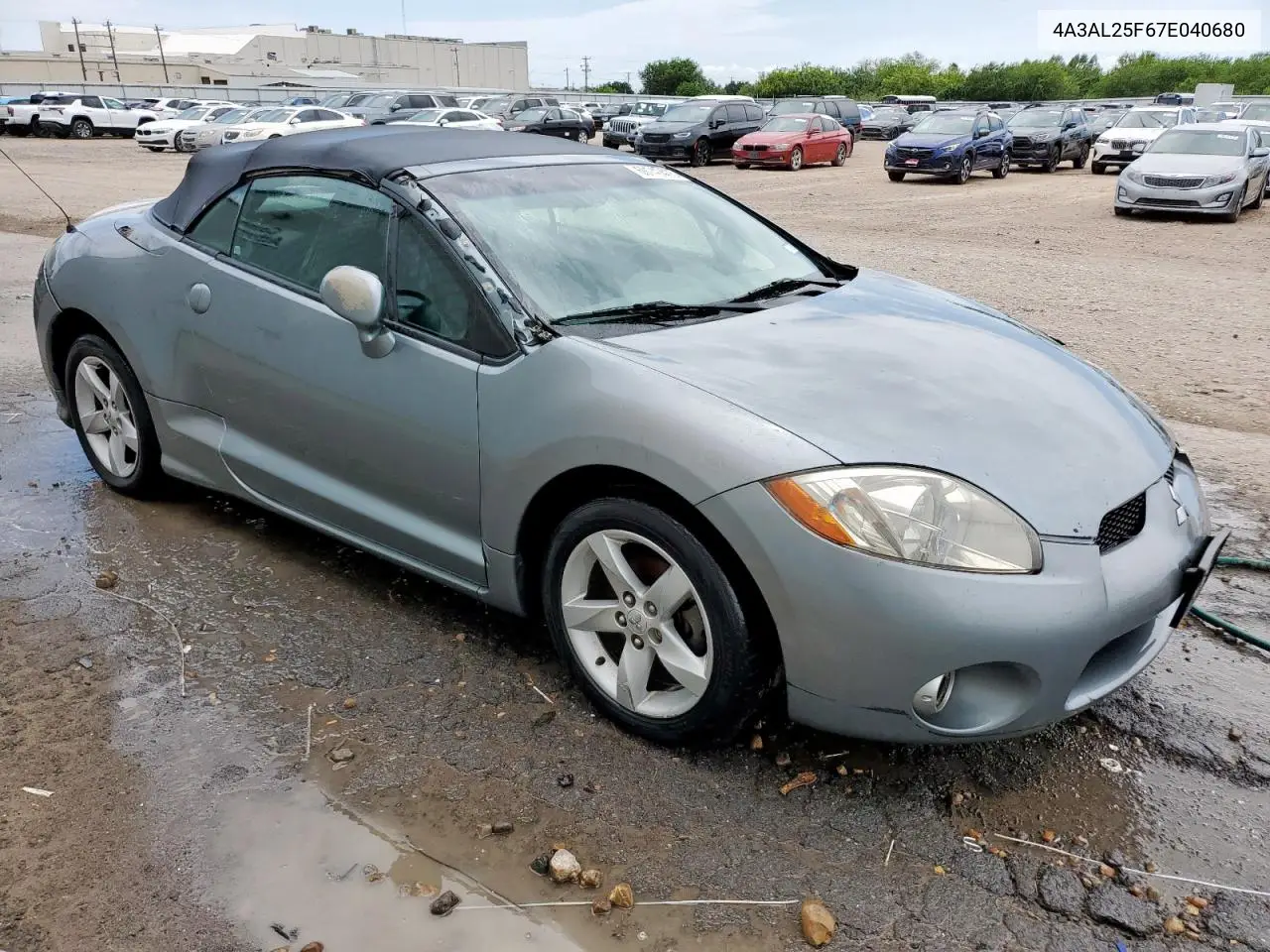 2007 Mitsubishi Eclipse Spyder Gs VIN: 4A3AL25F67E040680 Lot: 60749415
