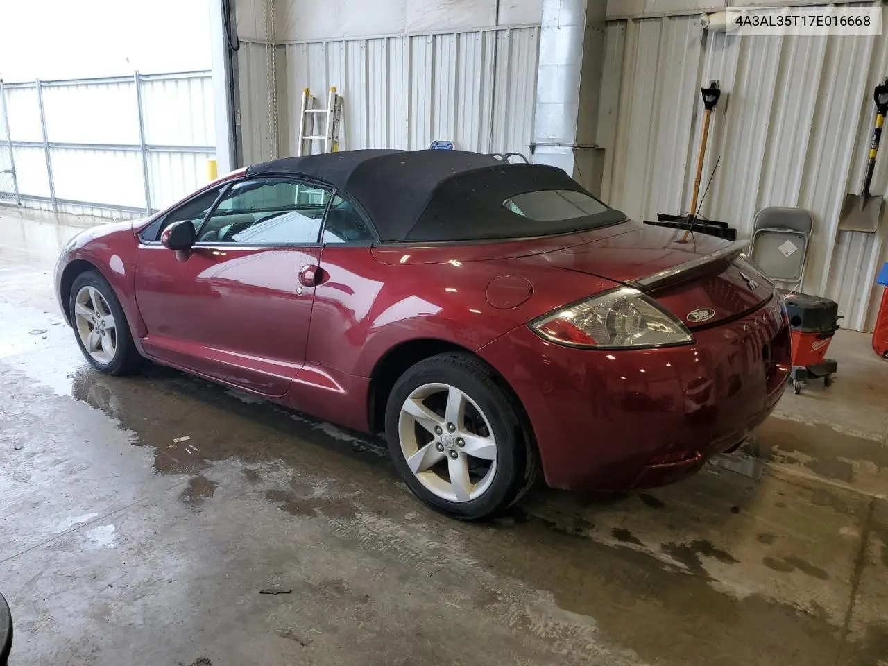 2007 Mitsubishi Eclipse Spyder Gt VIN: 4A3AL35T17E016668 Lot: 61403755