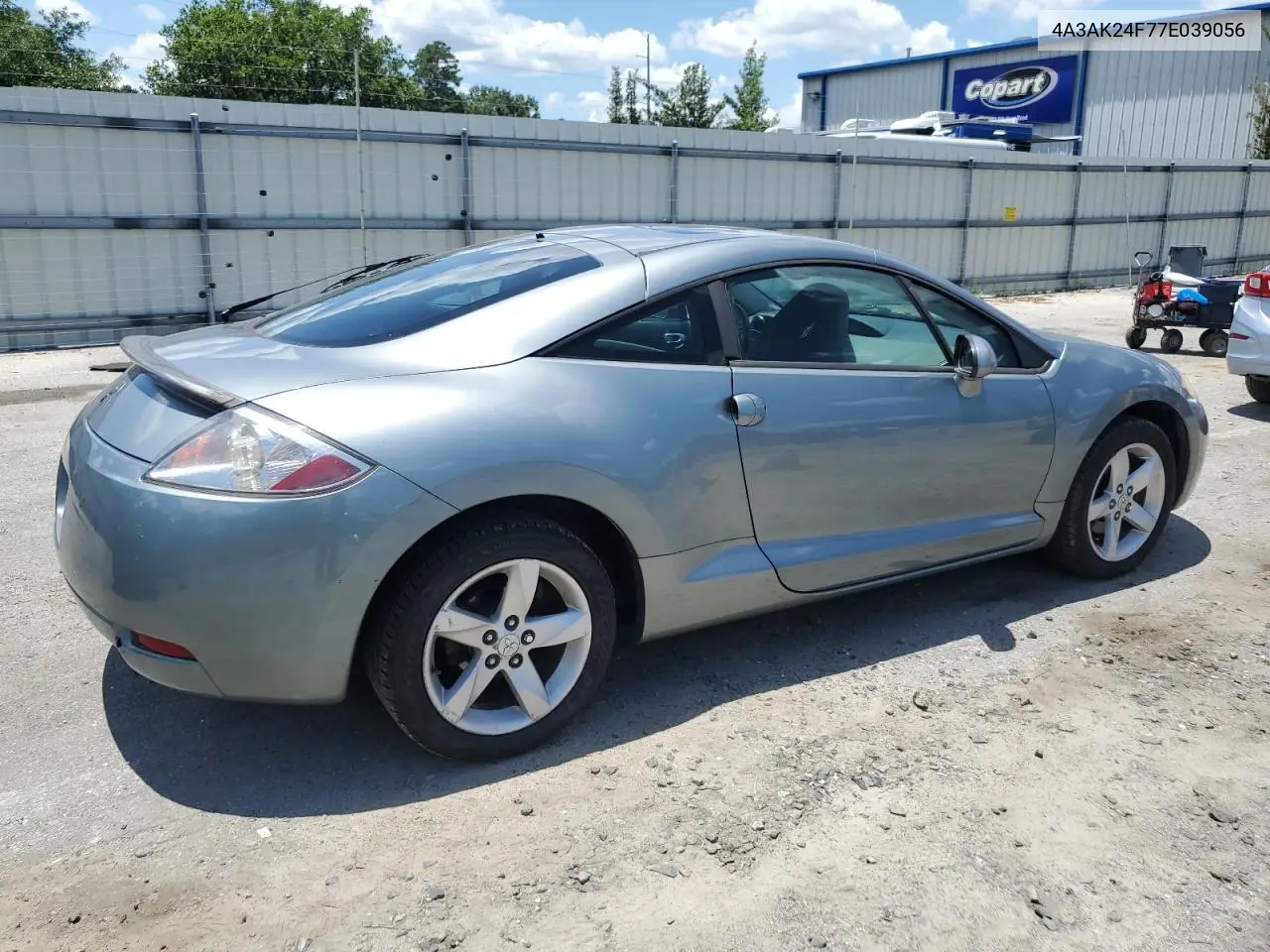 2007 Mitsubishi Eclipse Gs VIN: 4A3AK24F77E039056 Lot: 61947385