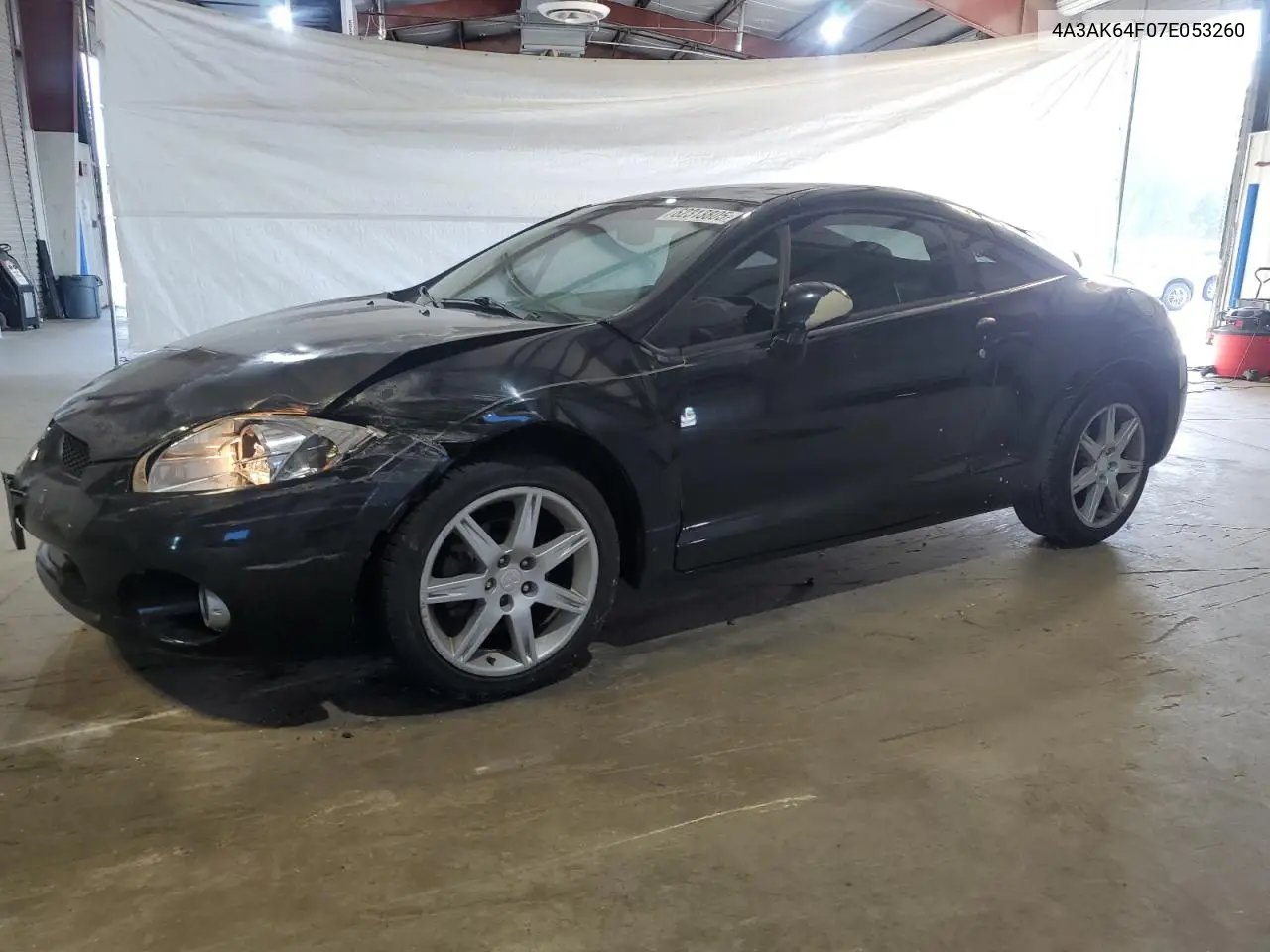 2007 Mitsubishi Eclipse Es VIN: 4A3AK64F07E053260 Lot: 62313805