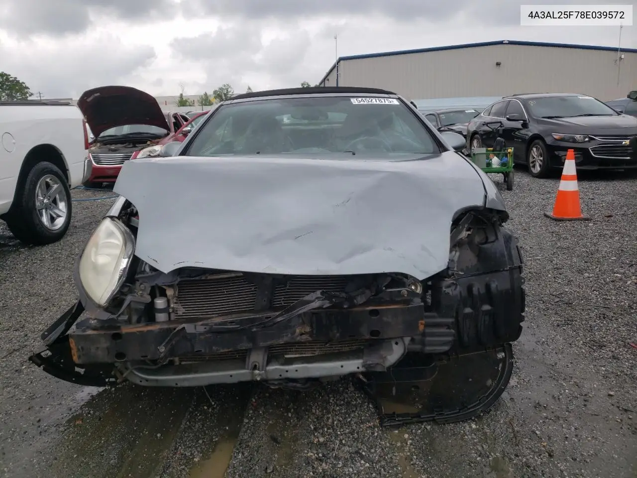 2008 Mitsubishi Eclipse Spyder Gs VIN: 4A3AL25F78E039572 Lot: 54527875