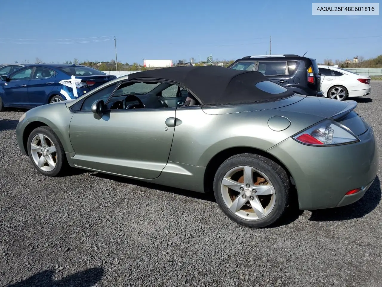2008 Mitsubishi Eclipse Spyder Gs VIN: 4A3AL25F48E601816 Lot: 56593965