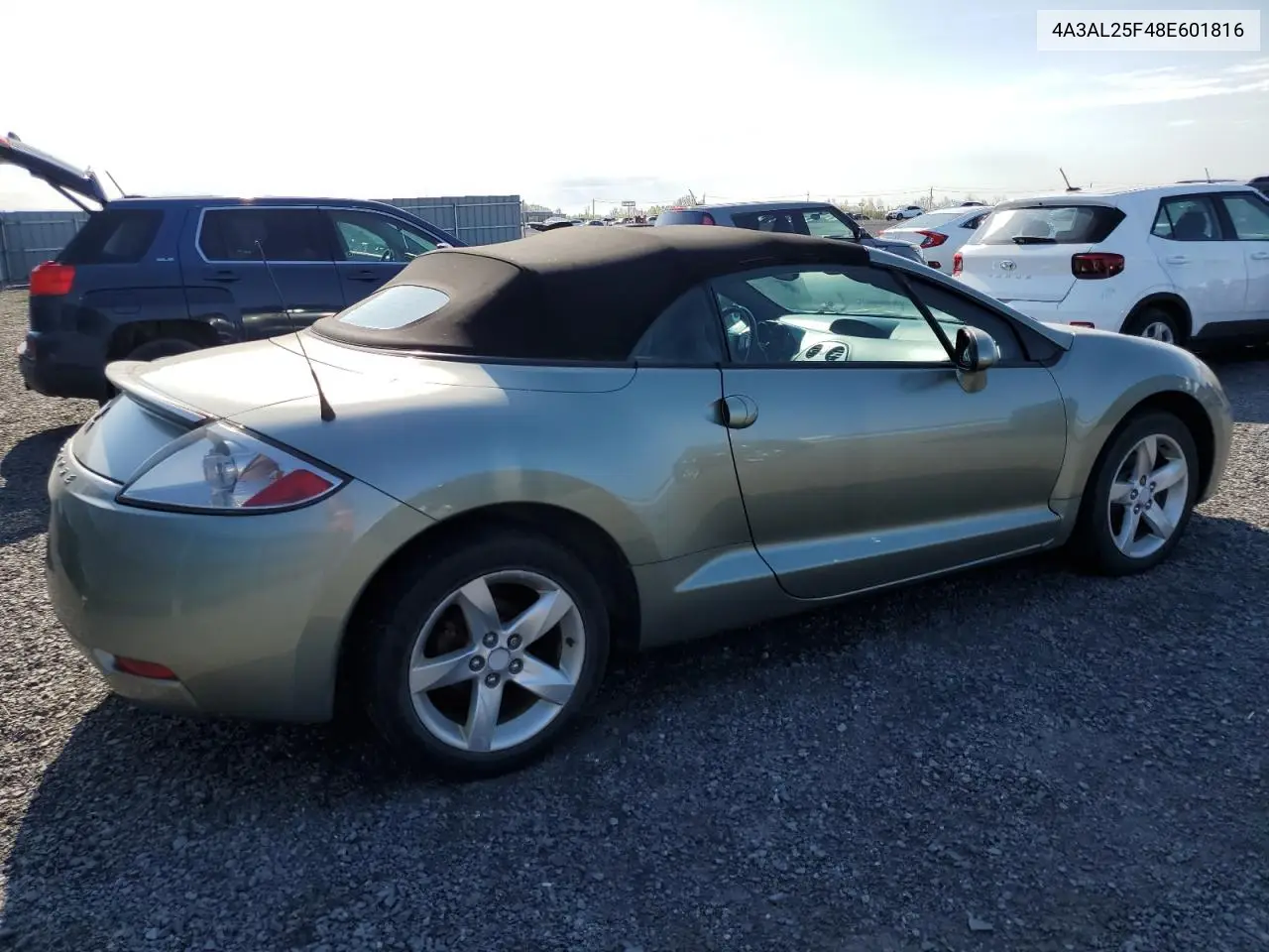 2008 Mitsubishi Eclipse Spyder Gs VIN: 4A3AL25F48E601816 Lot: 56593965