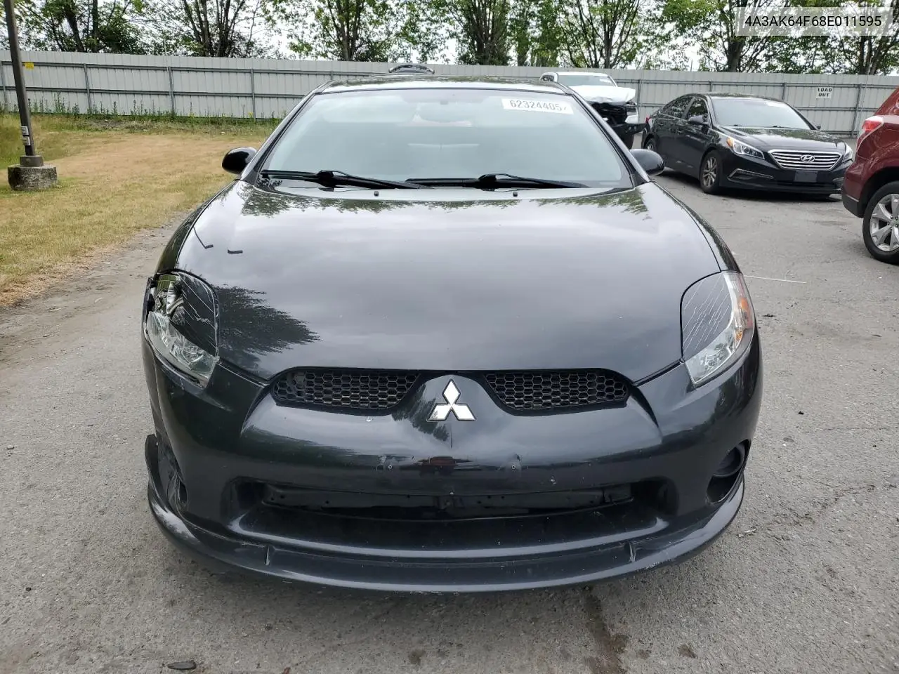 2008 Mitsubishi Eclipse Se VIN: 4A3AK64F68E011595 Lot: 62324405