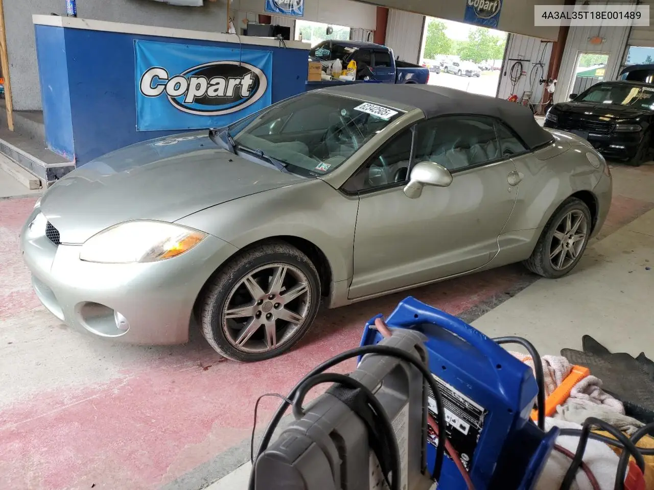 2008 Mitsubishi Eclipse Spyder Gt VIN: 4A3AL35T18E001489 Lot: 62342505