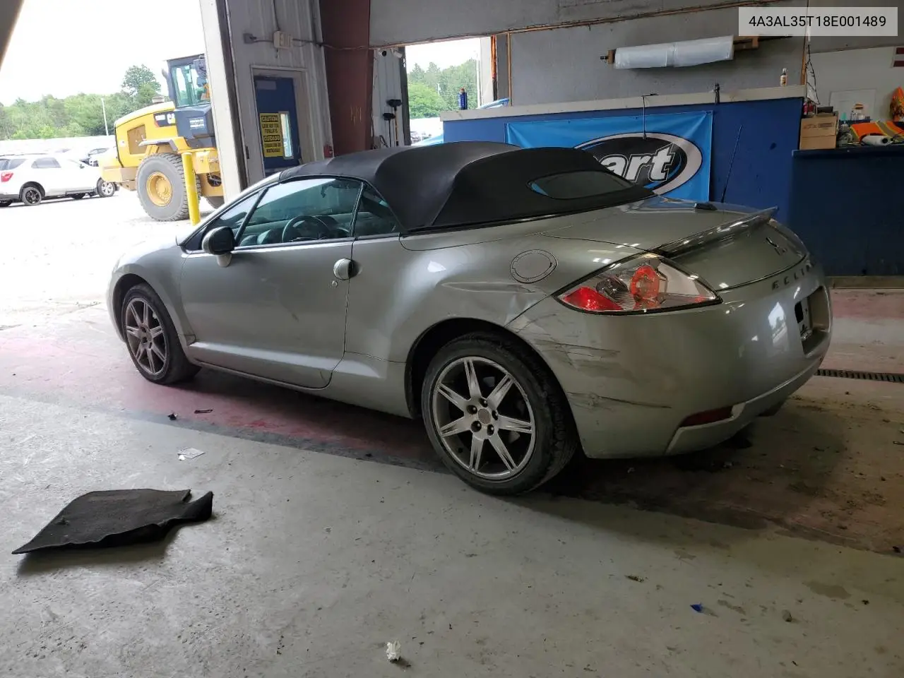 2008 Mitsubishi Eclipse Spyder Gt VIN: 4A3AL35T18E001489 Lot: 62342505