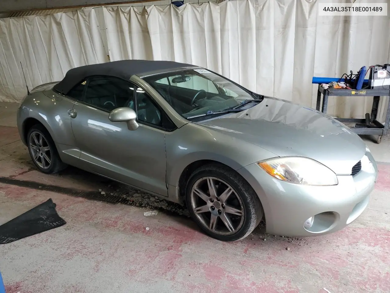 2008 Mitsubishi Eclipse Spyder Gt VIN: 4A3AL35T18E001489 Lot: 62342505