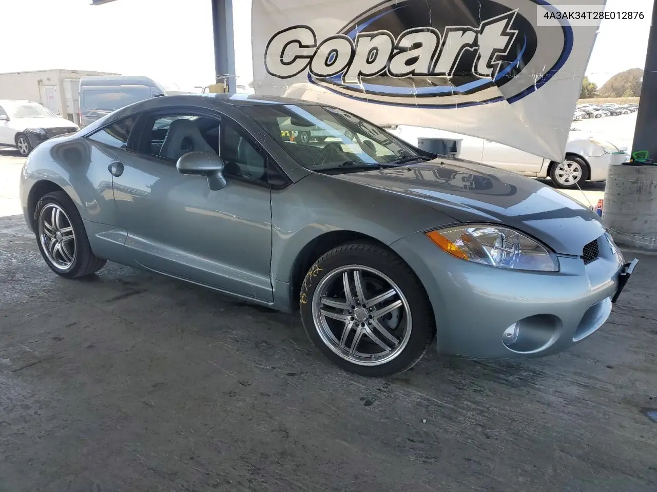 2008 Mitsubishi Eclipse Gt VIN: 4A3AK34T28E012876 Lot: 62543945