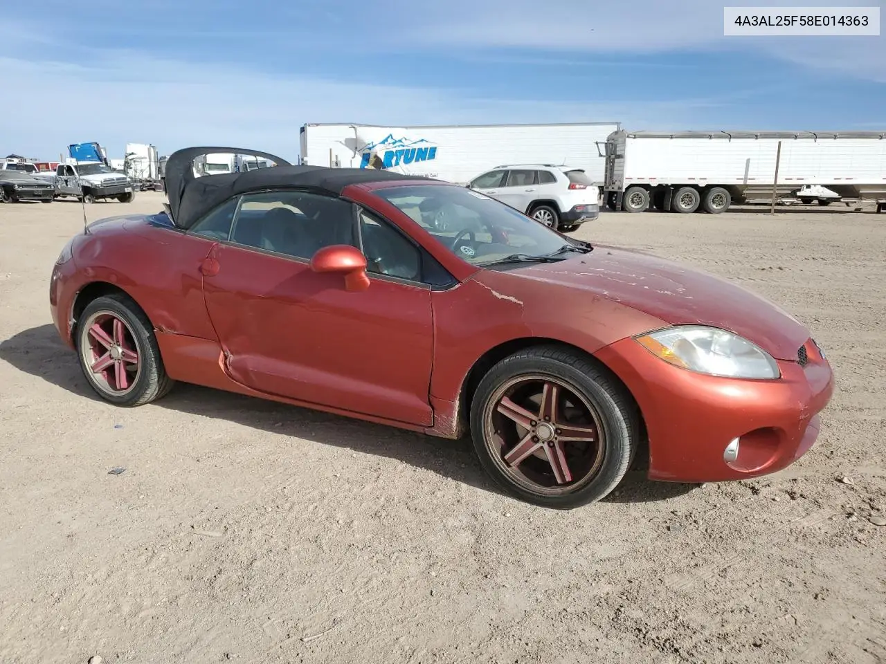 4a3al25f58e014363 4A3AL25F58E014363 2008 Mitsubishi Eclipse Spyder Gs
