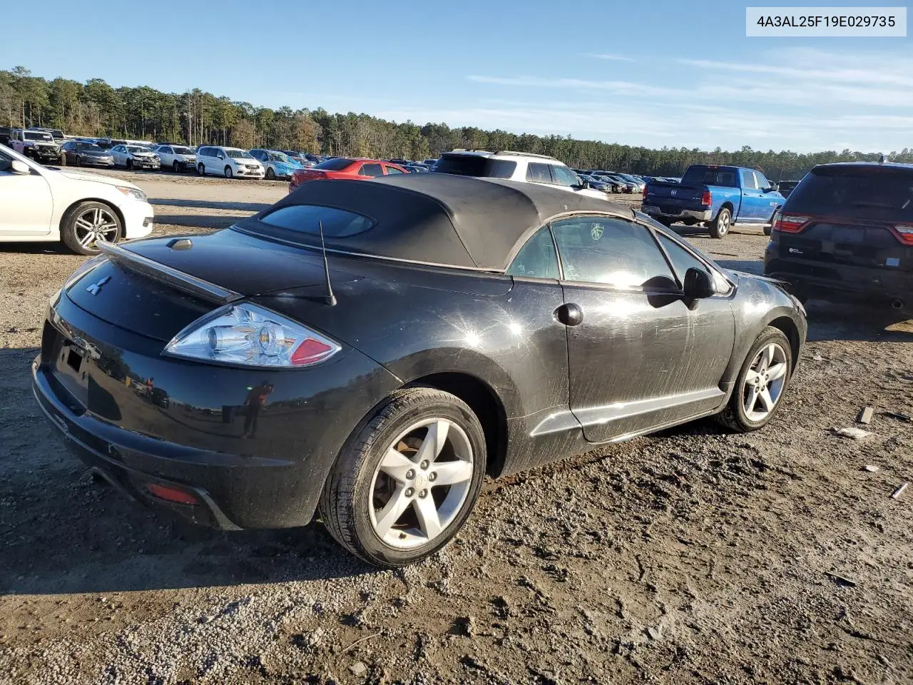 2009 Mitsubishi Eclipse Spyder Gs VIN: 4A3AL25F19E029735 Lot: 42751215