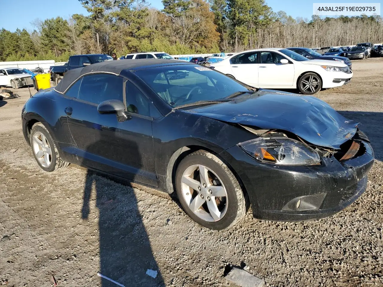 2009 Mitsubishi Eclipse Spyder Gs VIN: 4A3AL25F19E029735 Lot: 42751215