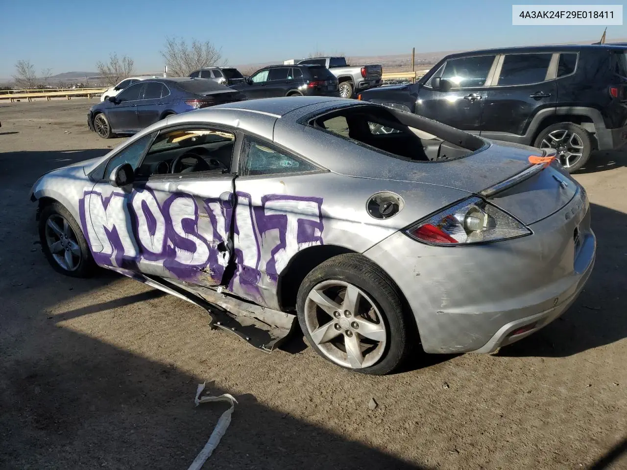 2009 Mitsubishi Eclipse Gs VIN: 4A3AK24F29E018411 Lot: 45739065