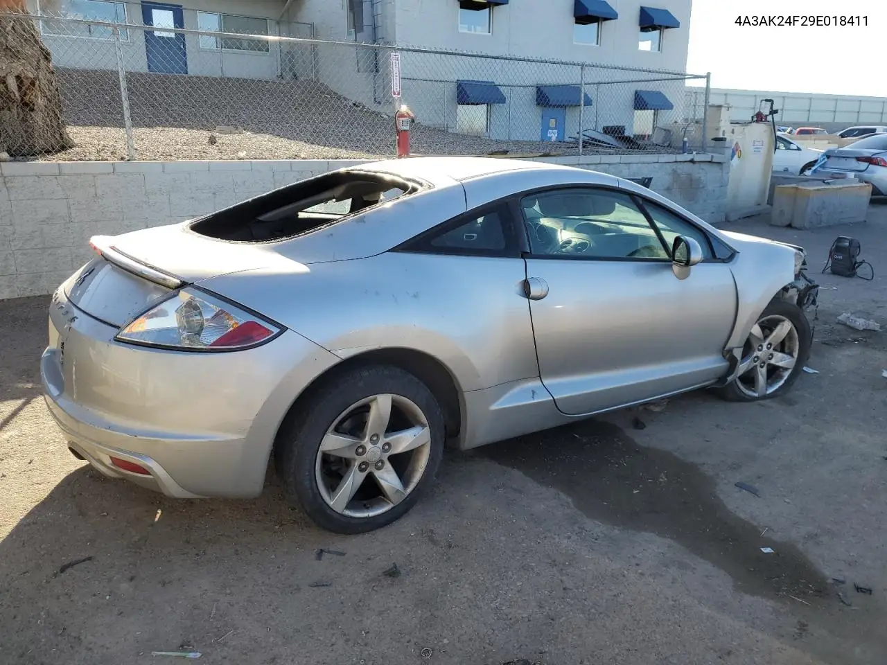 2009 Mitsubishi Eclipse Gs VIN: 4A3AK24F29E018411 Lot: 45739065