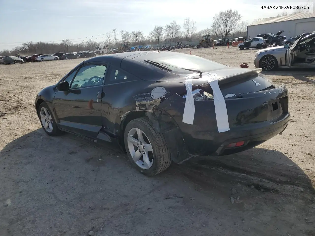 2009 Mitsubishi Eclipse Gs VIN: 4A3AK24FX9E036705 Lot: 48771455