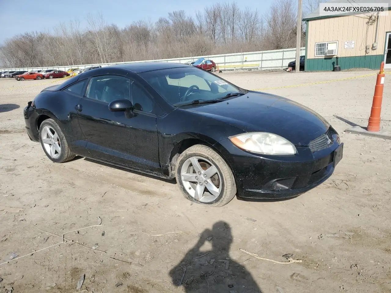2009 Mitsubishi Eclipse Gs VIN: 4A3AK24FX9E036705 Lot: 48771455
